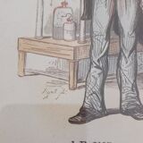 Print "the chemist" by Gavarni