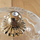 Transparent glass bonbonnière