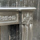 Napoleon III fireplace in black Belgian marble or Mazi, circa 1880