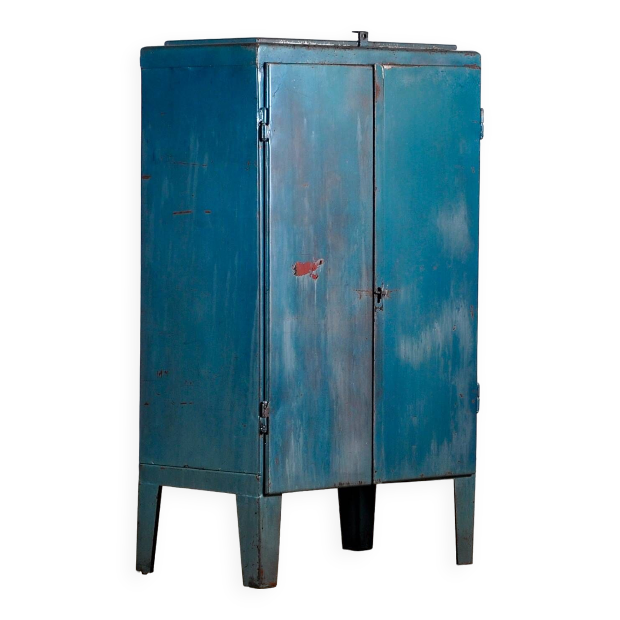 Industrial iron cabinet, 1960s