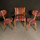 Ensemble de chaises Bow Wood édition Steiner