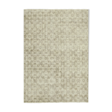 Handmade Decorative Oriental Beige Carpet 160 cm x 225 cm - 38916