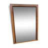 Miroir d'époque Charles X en érable moucheté et palissandre 155 cm x 109 cm