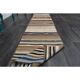 Vintage Turkish Oushak Handmade Wool Cotton Beige Runner Rug 62x284