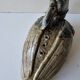 Zoomorphic ceramic sculpture - Duck / Vase of flowers Signed