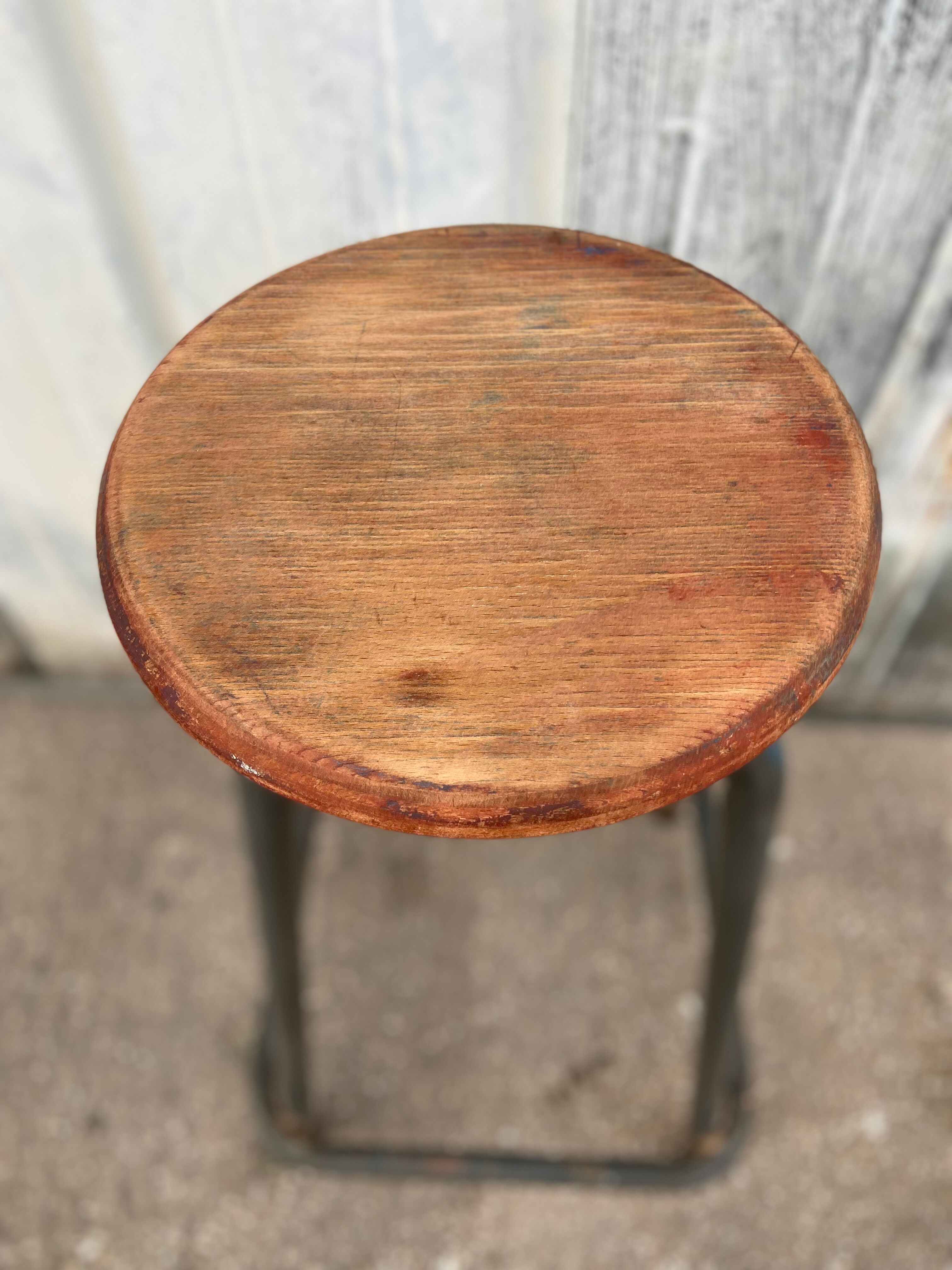 Vintage high stool