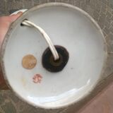 Lamp foot of the manufacture of art porcelains of Couleuvre