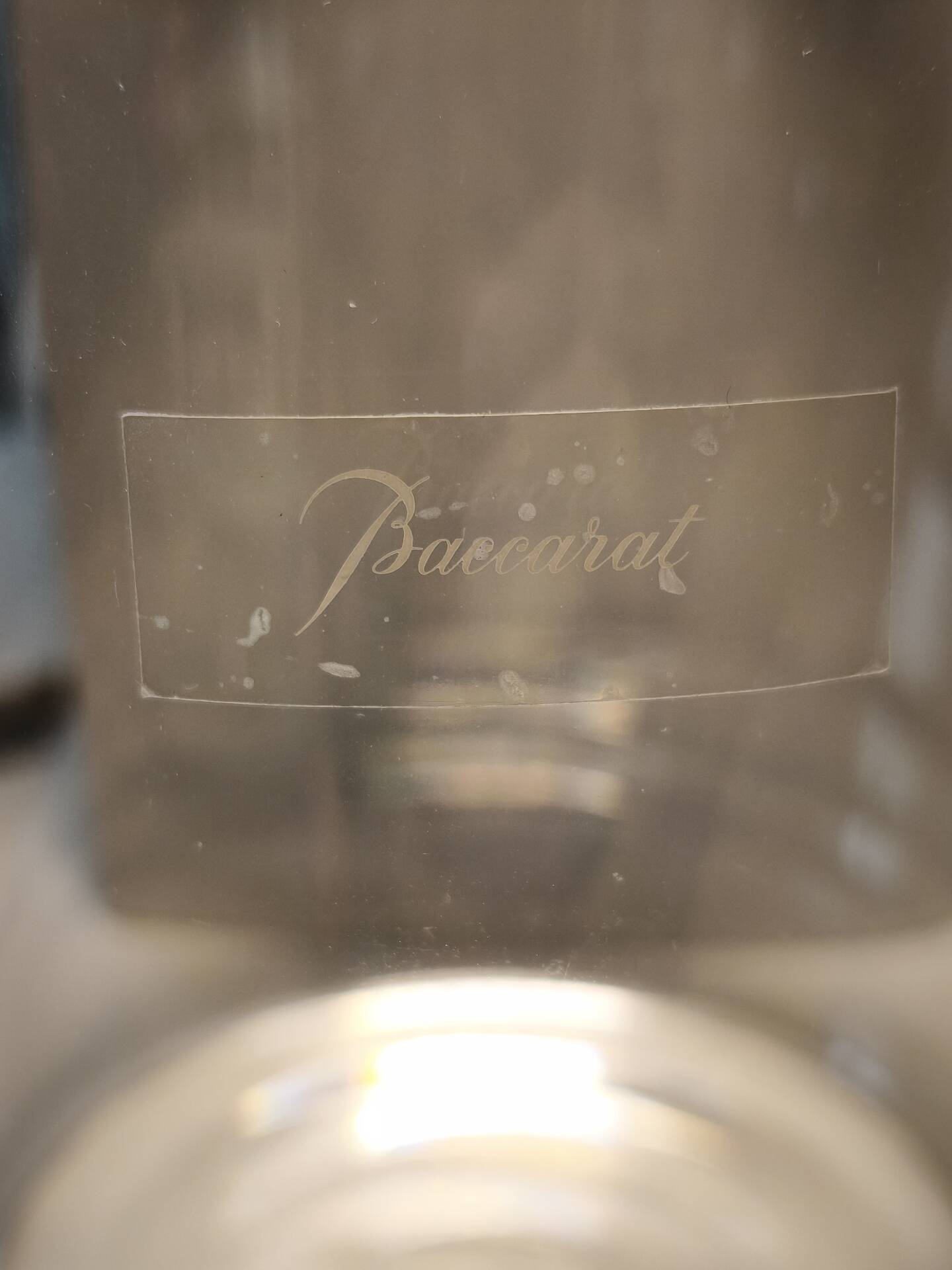 Baccarat ice bucket
