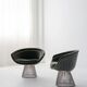 Set of 2 Platner lounge chairs by Warren Platner for Knoll