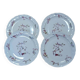 4 flat plates Bernardaud model Chantilly