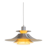 Brushed aluminium pendant light by Frandsen