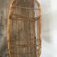 Vintage rattan cradle