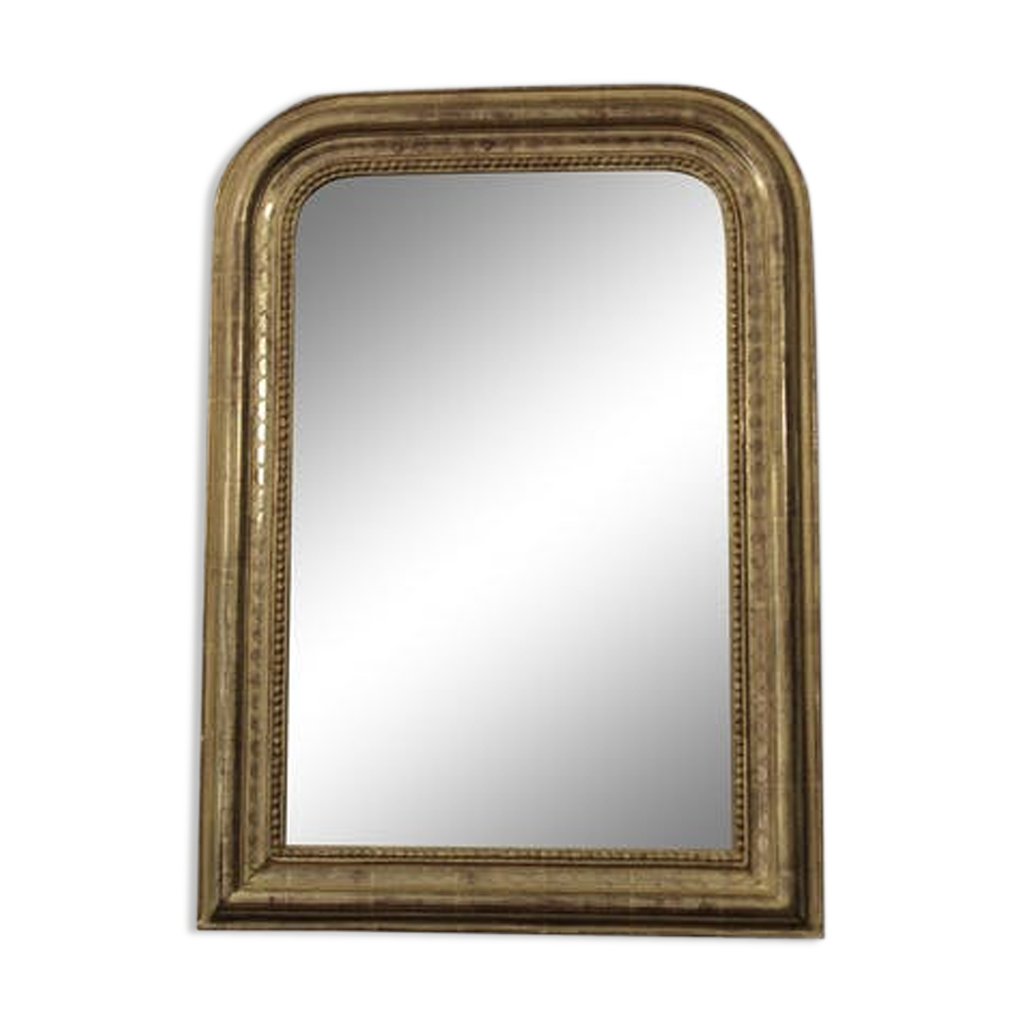 Golden Louis Philippe mirror - 76x55cm