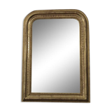 Golden Louis Philippe mirror - 76x55cm