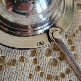 Silver-plated tea strainer