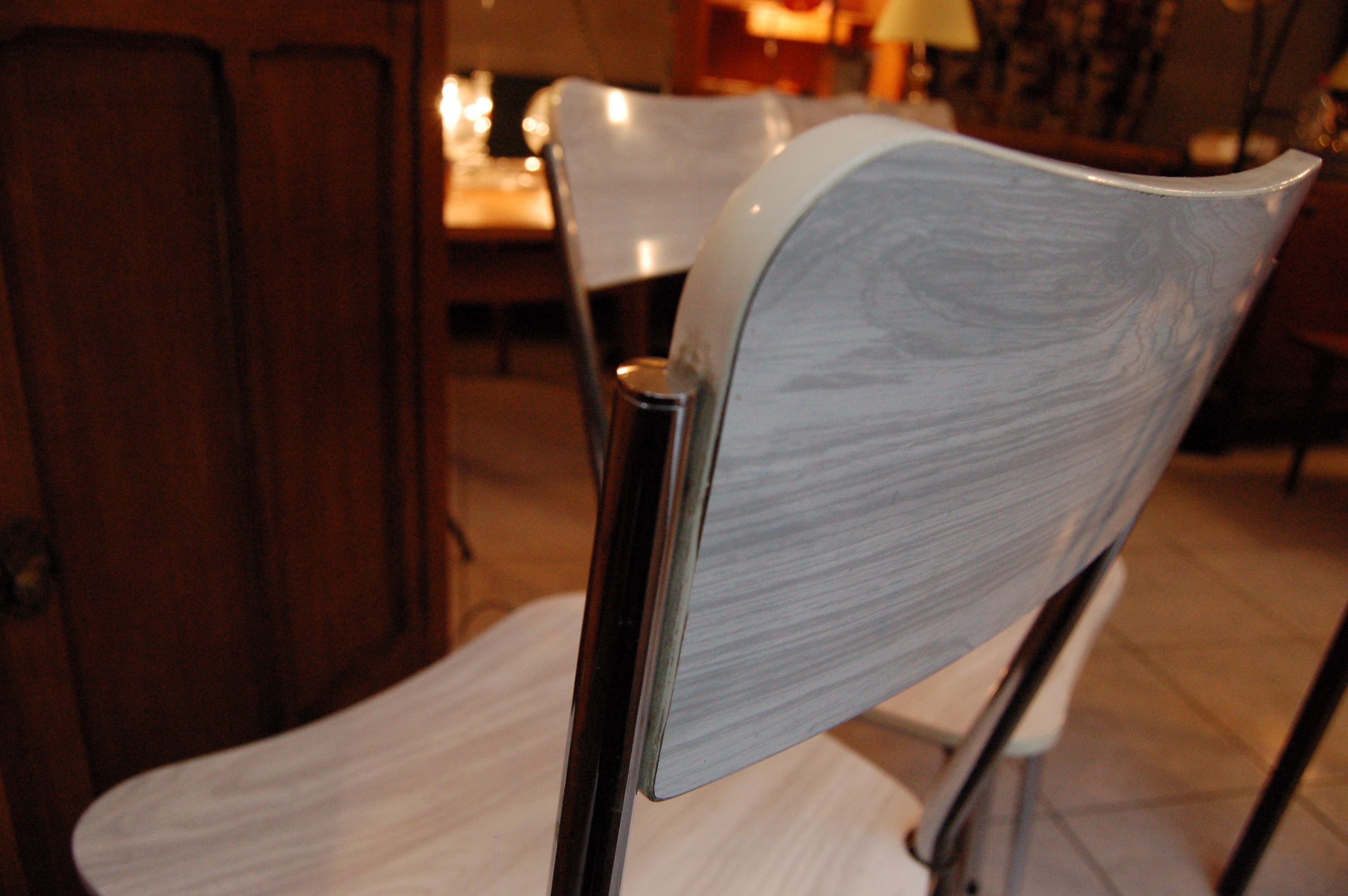 formica Chair shape organic vintage 50 s 60 s / refreshed 5