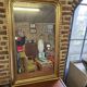Miroir doré style Louis Philippe ancien