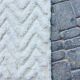 Authentic white Moroccan wool rug size 2/3 m