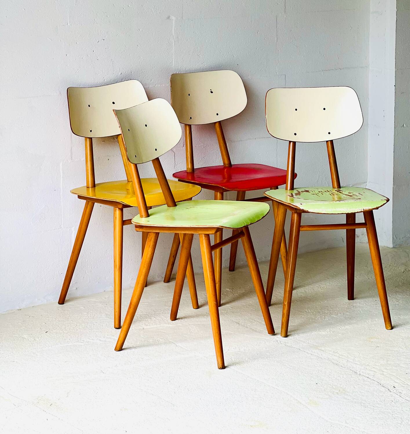 Bistro Chairs from TON, 1960’