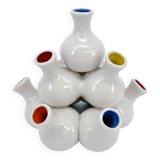 Vintage Tulip Vase • Ceramic • 1980's