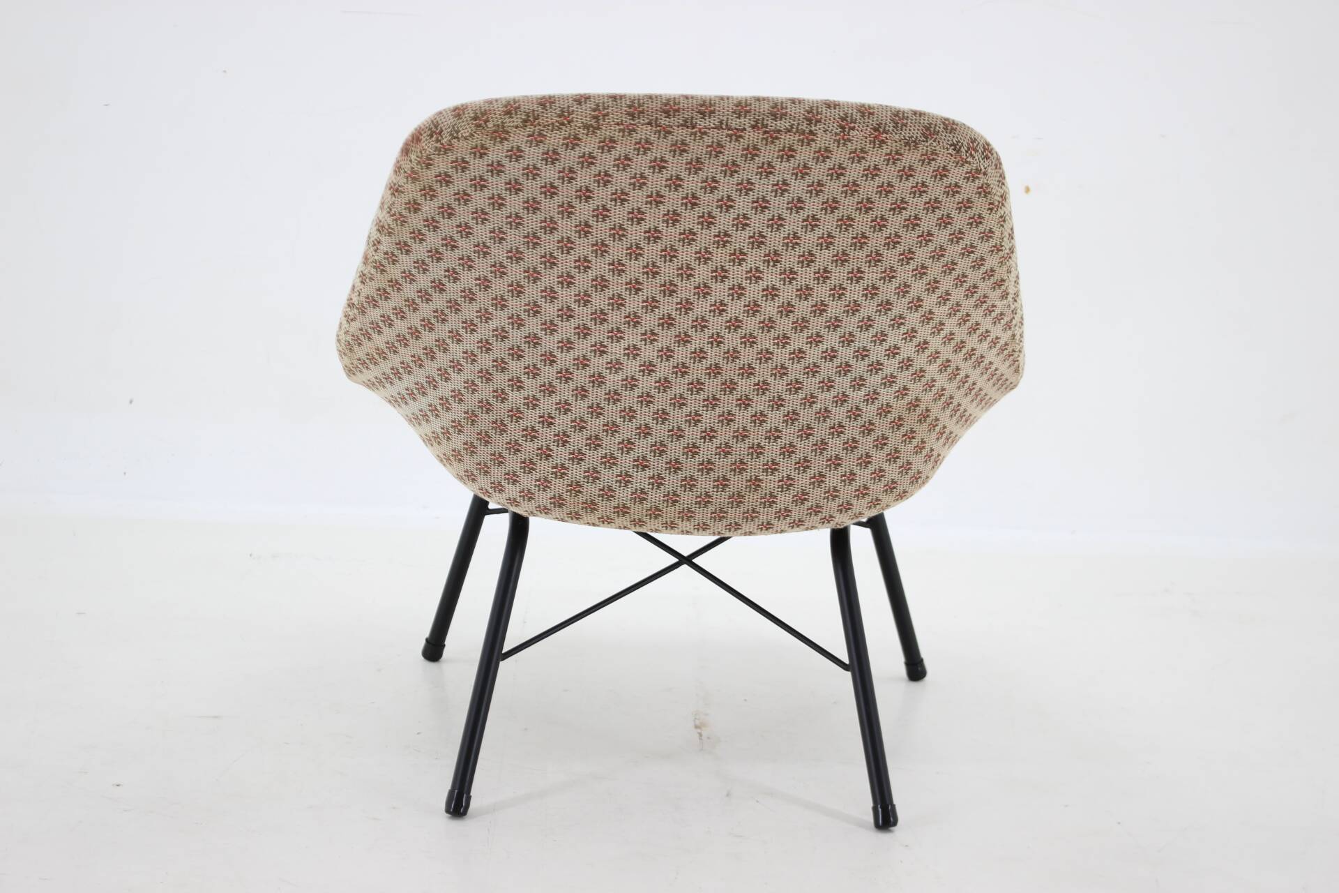 1970s Shell Chair with Iron Base, Germany