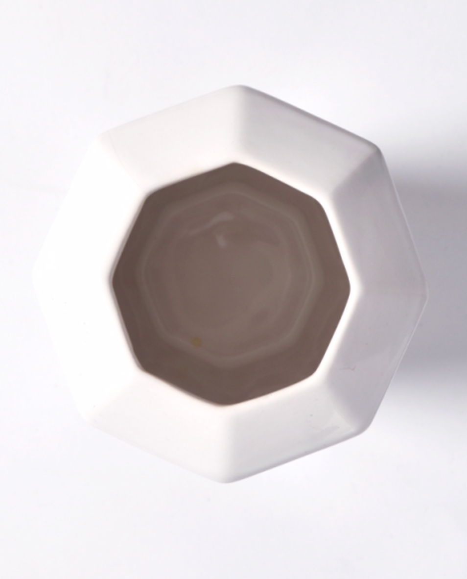 White vase ceramic