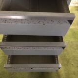 Vintage ATAL metal office with return