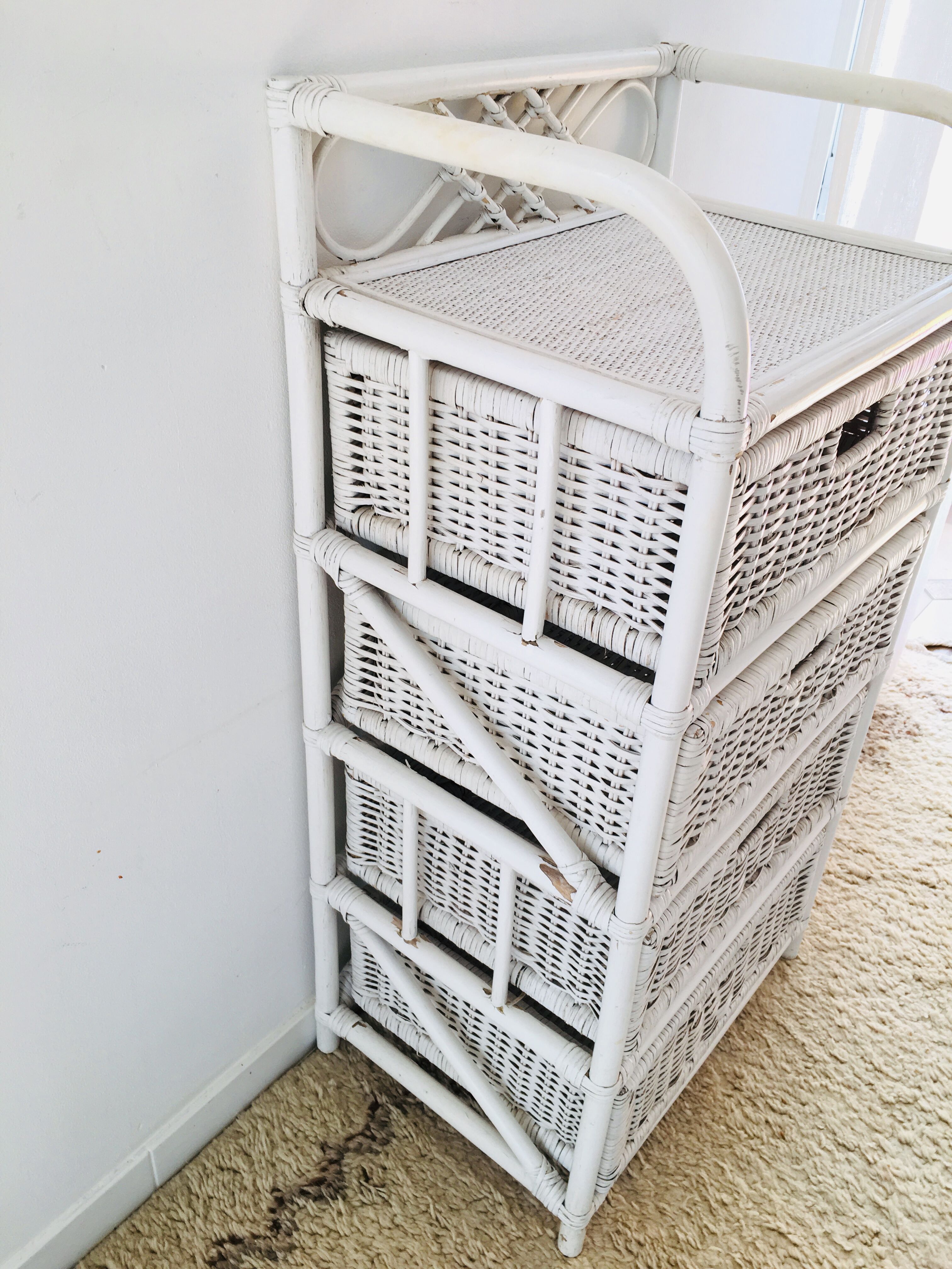 Ratin drawer furniture