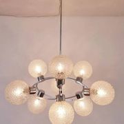 Large Midcentury Galaxy Sputnik Chandelier, Germany, 1970s