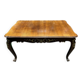 Antique English table. Solid oak.