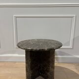 emperador brown marble side table dark brown marble table
