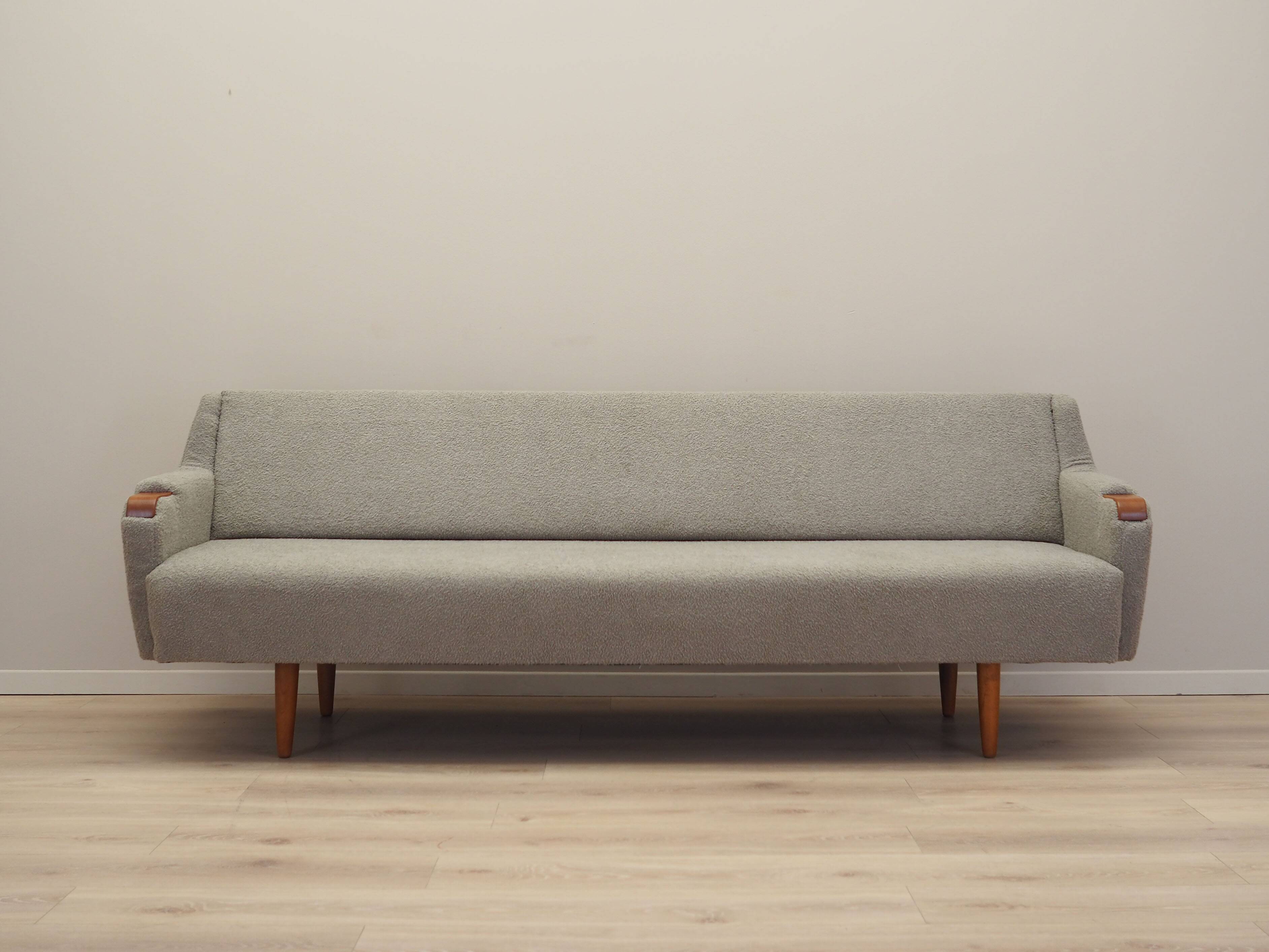 Teak sofa, Danish design, 1970s, production: Denmark