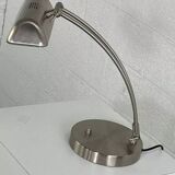 Articulated desk lamp in chrome metal