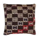 Vintage Turkish Kilim Cushion Cover , 60 x 60 cm
