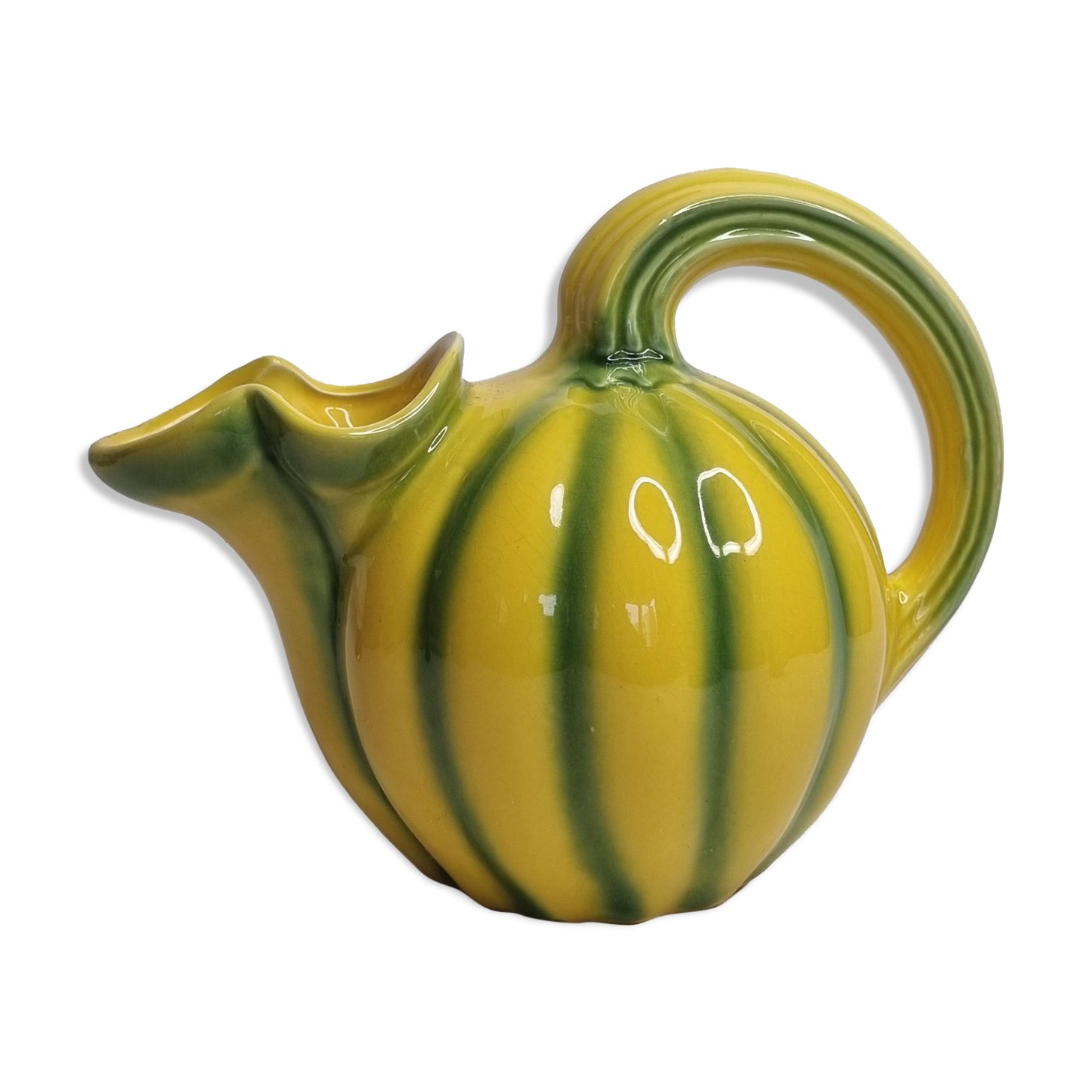 Barabotine pitcher "Longchamp" in the shape of a melon