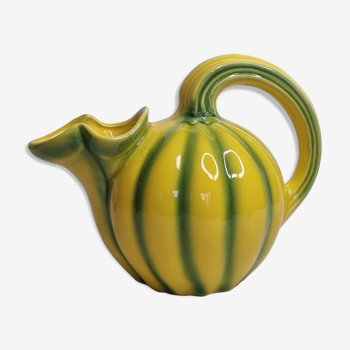 Barabotine pitcher "Longchamp" in the shape of a melon