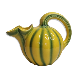 Barabotine pitcher "Longchamp" in the shape of a melon