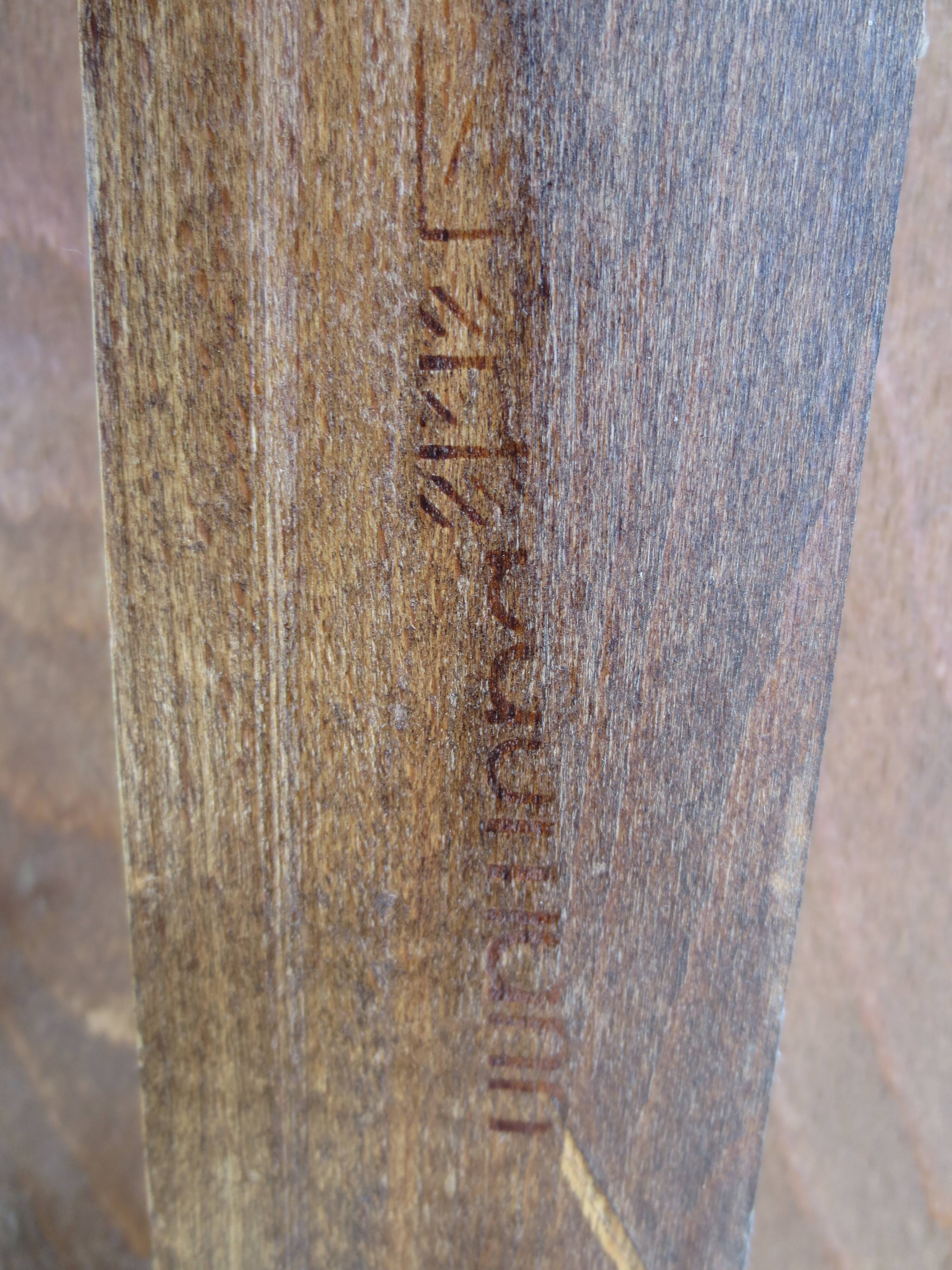 Paire de chaises en bois Baumann vintage
