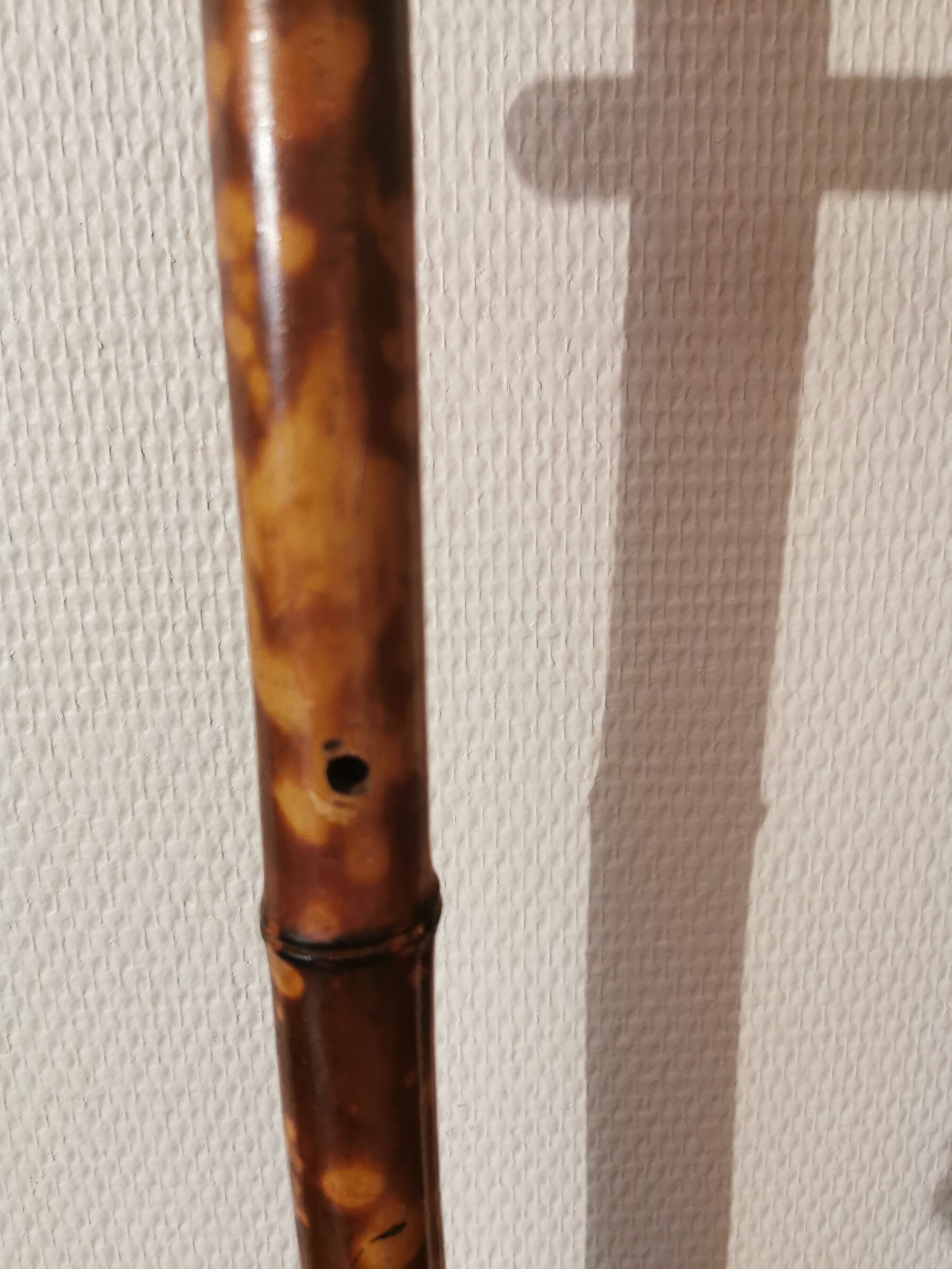 Vintage bamboo wardrobe