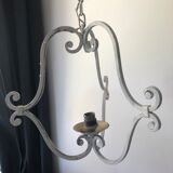 Wrought iron ceiling hanging lamp