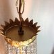 chandelier bronze balloon Golden tassels old retro
