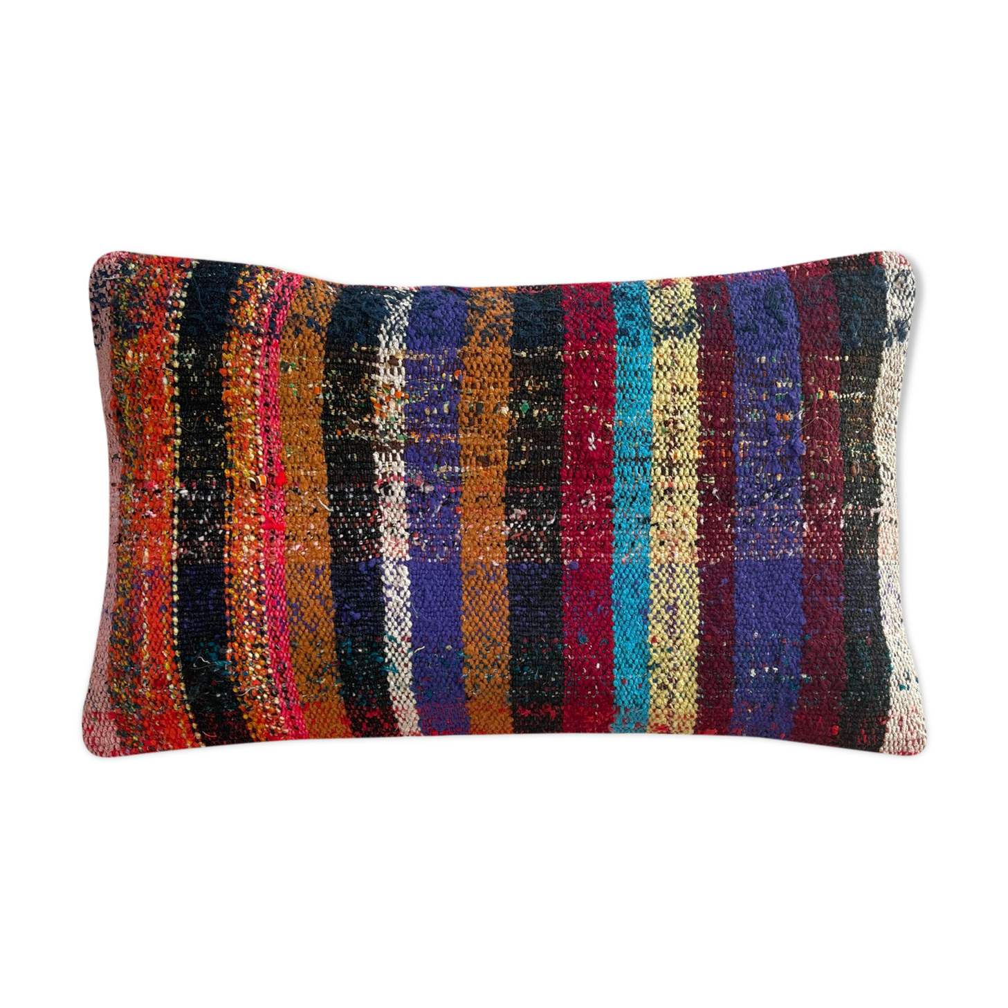 Vintage Turkish Kilim Cushion Cover, 30 x 50 cm