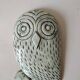 Owl in ceramic 60s signed Jean Varoqueaux
