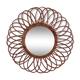 Miroir soleil bambou