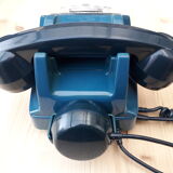 Vintage Blue Phone S63 Socotel with Dial