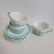 Set of 3 coffee cups M L Porcelain