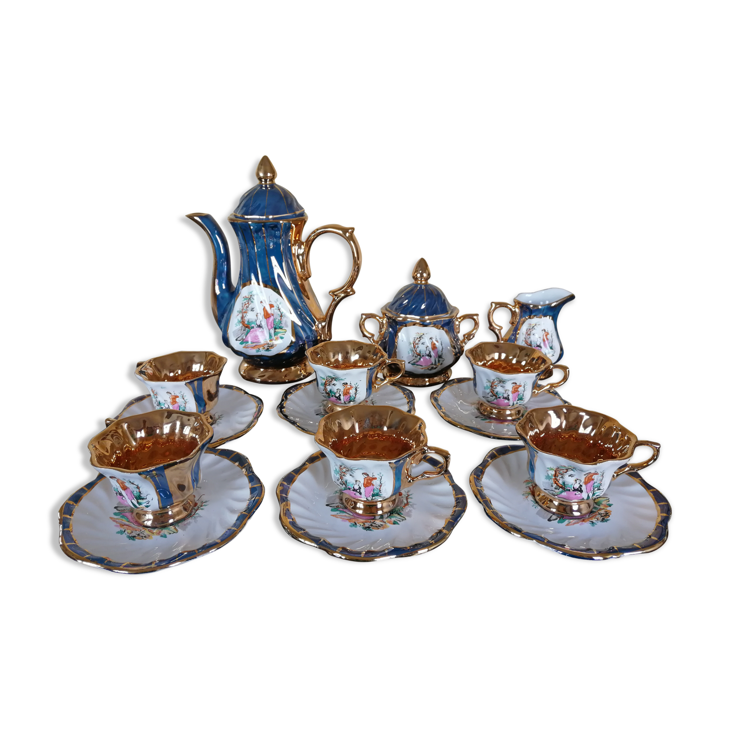 Old tea service