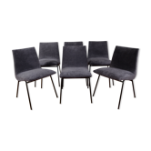 6 chairs Pierre Paulin vintage Edition TV furniture 1960