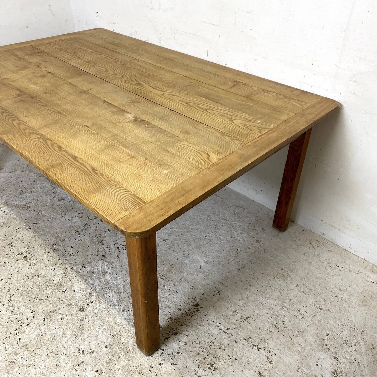 Vintage 1950's solid wood table