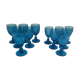 12 blue glasses